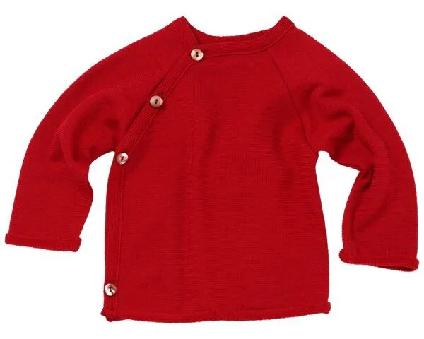 Reiff JaPu Frottee Wickelpullover von Reiff, Burgund, – Produktbild 2 von 3