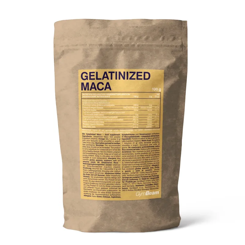 GymBeam GymBeam Gelatinierte Maca 100 g – Produktbild 1 von 1