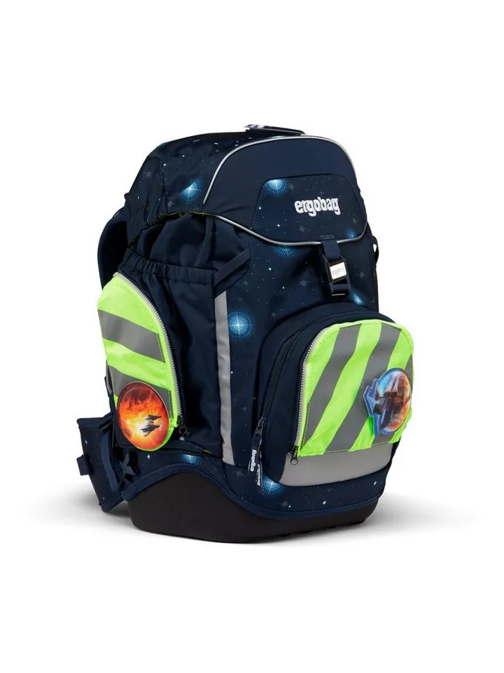Ergobag Ergobag Schulranzen pack Sicherheitsset mit Reflektorstreifen (3-tlg), Grün, – Produktbild 4 von 4