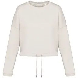 Greenspired Greenspired Umweltfreundliches cropped Oversize Damen Sweatshirt mit Rundhalsausschnitt 280g/m² XS- XL – Produktbild 1 von 1