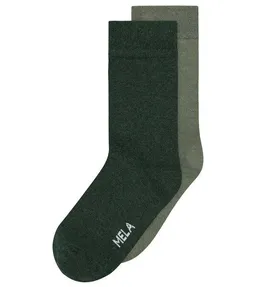MELA MELA Basic Socken 2er-Pack aus Biobaumwoll-Mix – Produktbild 1 von 1