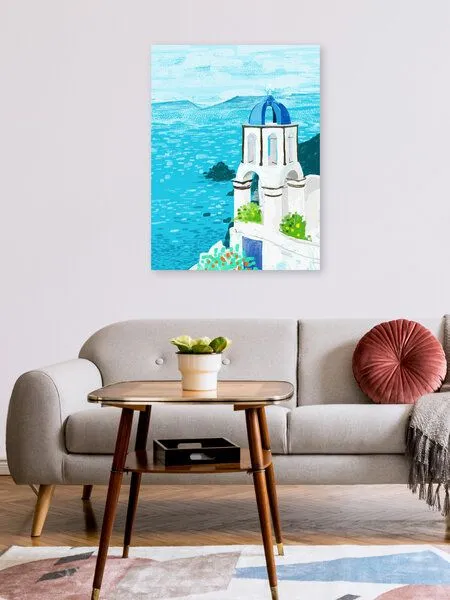Photocircle Photocircle Poster / Leinwandbild - Greek Landscape – Produktbild 2 von 4