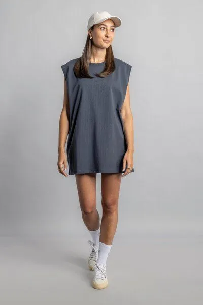 DIRTS dirts Heavy Cotton Tank Top, Charcoal, – Produktbild 4 von 4