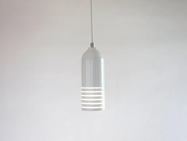 werkvoll by Lena Peter werkvoll by Lena Peter Recycling Feuerlöscher Schlitzlampe FIRELIGHT, Weiß, – Produktbild 1 von 3