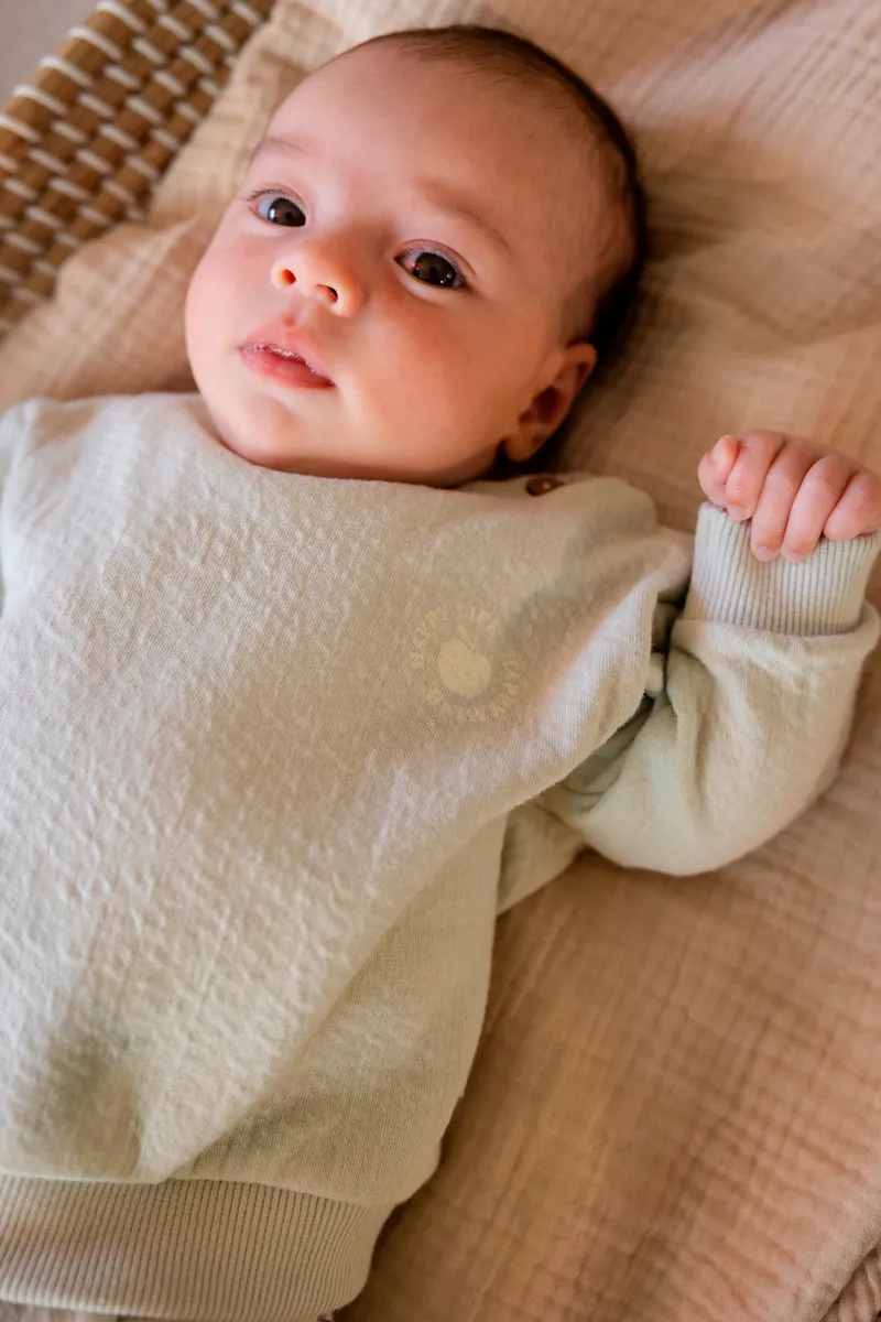 Noppies Baby Sweater, Gruen, – Produktbild 2 von 2