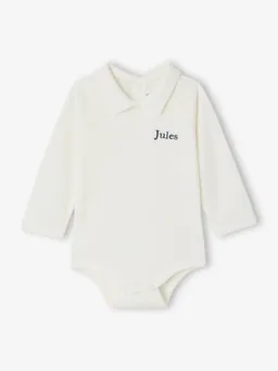 Vertbaudet Langarmbody Baby Jungen mit Kragen – Produktbild 1 von 1