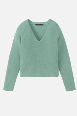 recolution Recolution Damen vegan Pullover Rucola Salbei Grün – Produktbild 1 von 1