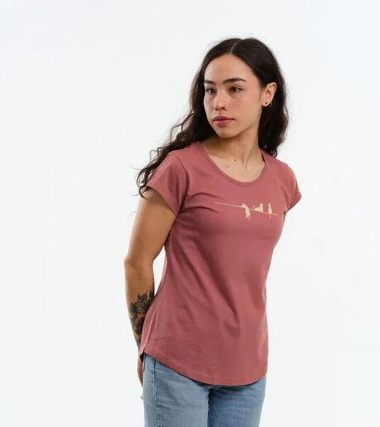 Gary Mash GARY MASH Shirt Asheville Katzen aus Bio-Baumwolle, Altrosa (rosa), – Produktbild 2 von 4
