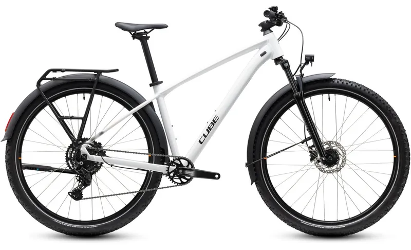 Cube Cube Aim ONE FE - 27.5/29 Zoll 9K Diamant - metallicwhite´n´black, Weiss, – Produktbild 1 von 1