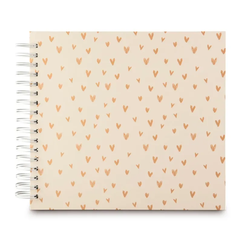 Hama Hama Spiral-Album "Lovely", 28x24 cm, 50 weiße Seiten, Beige – Produktbild 2 von 4