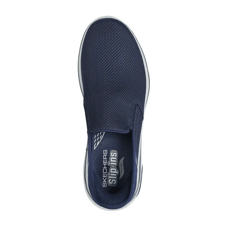 Skechers Skechers Go Walk Arch Fit 2.0 - Hands Free 2 für Herren, blau, Größe 43 EU, Blau, – Produktbild 5 von 5