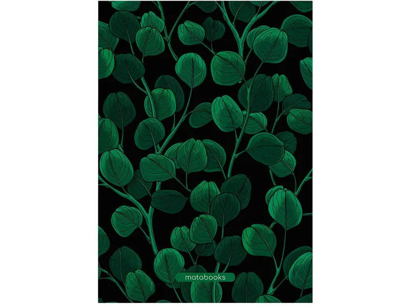 matabooks® Matabooks Notizbuch mit Hardcover aus Graspapier Eucalyptus, A5, 142 Blatt – Produktbild 1 von 1