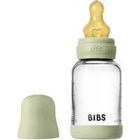 BIBS BIBS Babyflasche aus Glas im Komplett-Set Sage 120 ml, Grün, – Produktbild 1 von 1