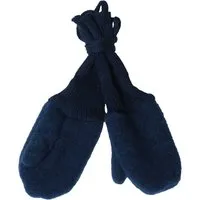 Reiff Strickwaren Baby und Kinder Handschuhe Bio-Merinowolle Fleece marine Gr.1 (1 Jahr), Blau, – Produktbild 1 von 1