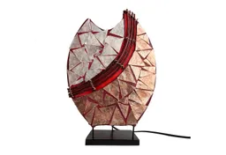 SIMANDRA Stehlampe Perlmutt, Leuchte, ohne Leuchtmittel, je nach Leuchtmittel, Warmweiß, Tischleuchte – Produktbild 1 von 1