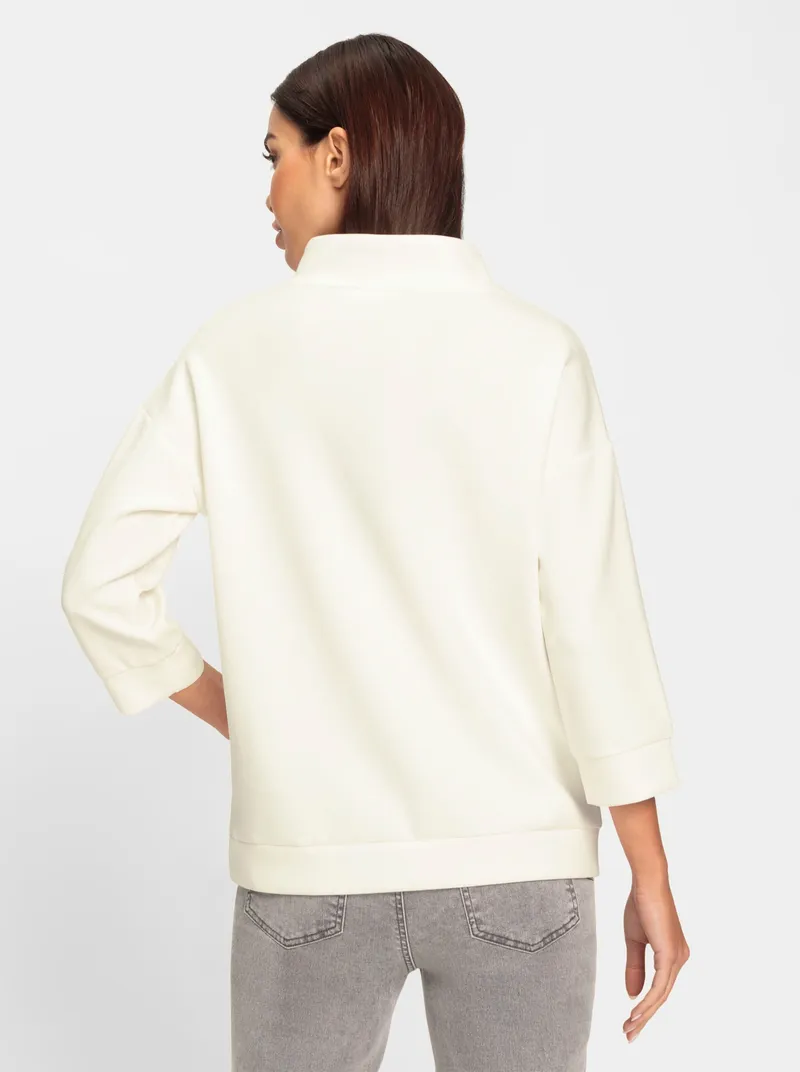 heine Sweatshirt ecru, Ecru, – Produktbild 2 von 2
