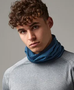 Beechfield Beechfield Multifunktionstuch Loop Neckwarmer Schlauchschal aus Merinowolle, (Spar Set, 2er Pack), Atmungsaktiv und Antibakteriell – Produktbild 1 von 1