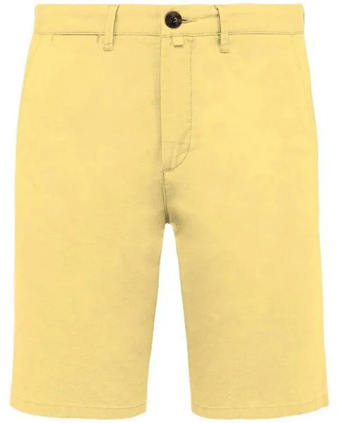 YTWOO YTWOO Bermuda-Shorts aus Bio Baumwolle mit weicher Haptik | Herren Shorts, Gelb, – Produktbild 1 von 2