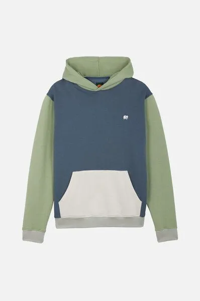 Trendsplant Trendsplant Color Block Hoodie Deep Spruce, Rosa, – Produktbild 2 von 4