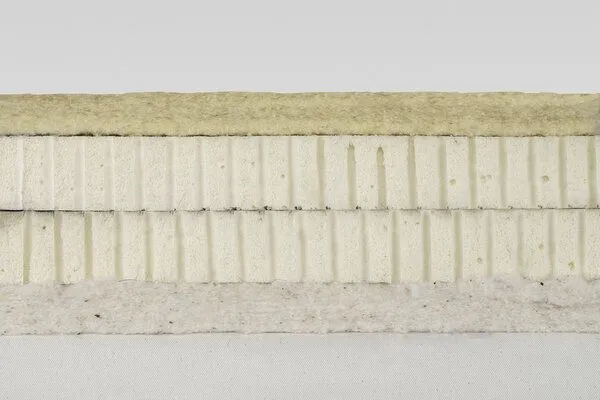 Oasia Manufaktur Oasia Manufaktur Latex-Baumwoll-Schurwoll-Matratze (stützend), Terracotta, – Produktbild 3 von 4