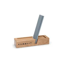 4betterdays 4betterdays Messerschärfer Kompakt mit Keramikschleifstein und Holzhalterung – Produktbild 1 von 1