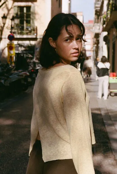 Nénés Nénés Pull Philippine, Gelb, – Produktbild 1 von 4