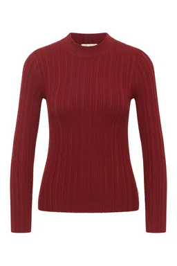 Tranquillo Seidiges EcoVero™-Shirt - fired brick / S – Produktbild 1 von 1