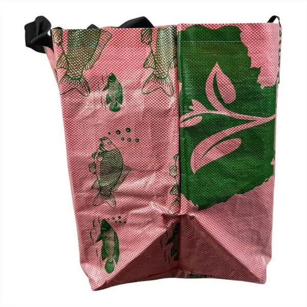 Beadbags Beadbags Große Einkaufstasche Ri42 recycelter Reissack, Rosa, – Produktbild 2 von 4