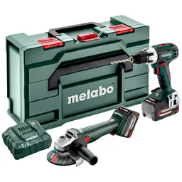 Metabo Metabo Akku Combo Set 2.4.1 18 V, BS 18 LT + W 18 L 9-125 Quick, metaBOX 165 L – Produktbild 1 von 1