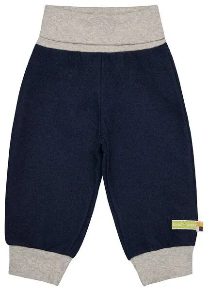 loud + proud loud + proud Babys & Kinder Hose Wollwalk, GOTS-zertifiziert, Ultramarine(blau), – Produktbild 2 von 3