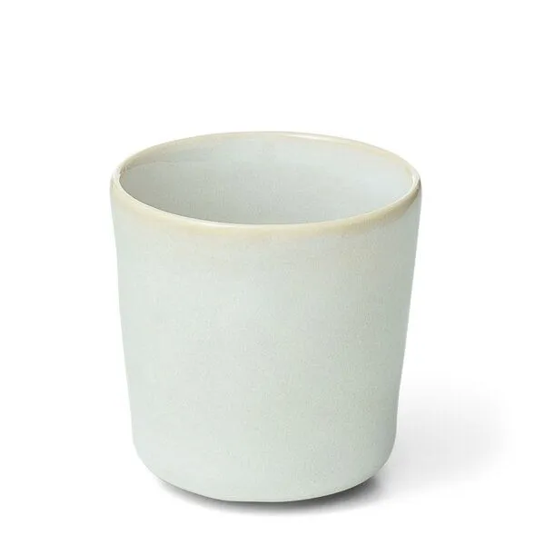 Econovo Econovo Keramik Becher Handgemacht 300ml, Weiss-grau (weiss), – Produktbild 1 von 4