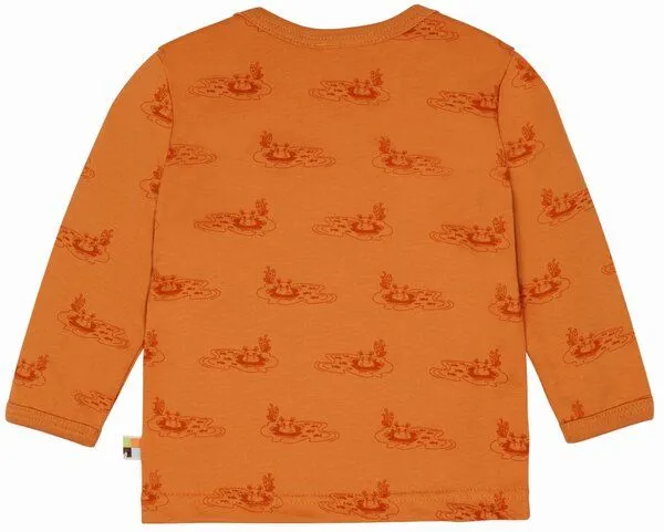loud + proud loud + proud Babys & Kinder Shirt Druck, GOTS-zertifiziert, Carrot(orange), – Produktbild 1 von 4