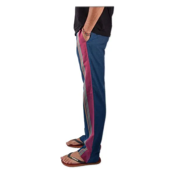 Africulture Africulture Kikoy Hose, unisex, Navy, – Produktbild 2 von 2
