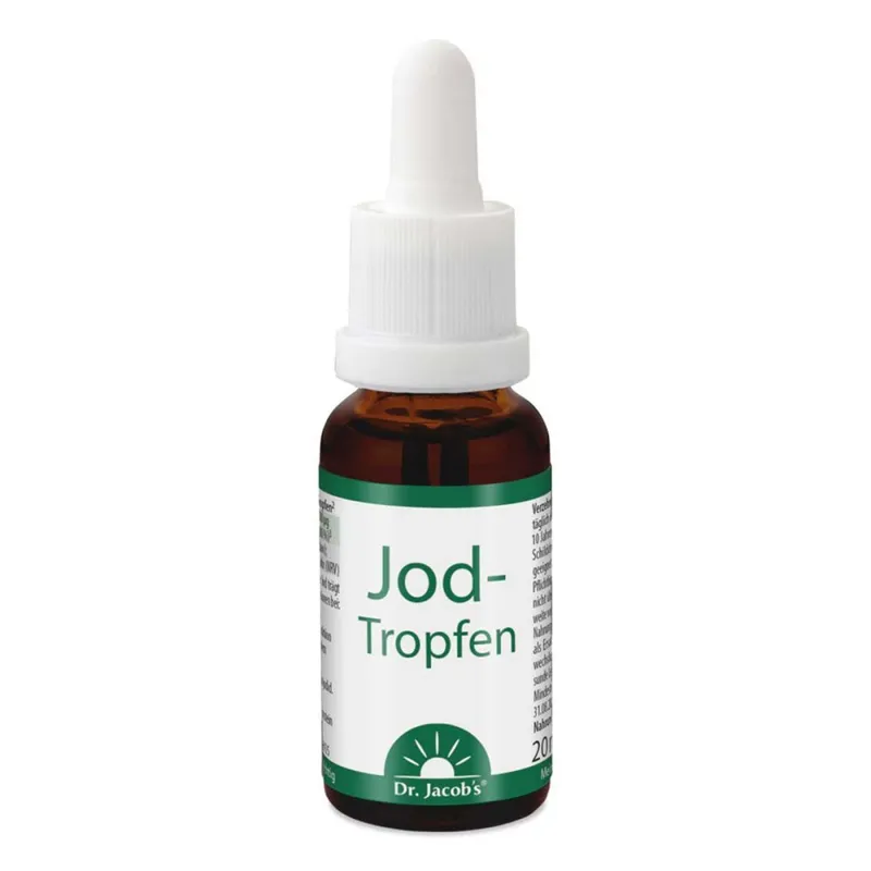 Dr. Jacob's Dr. Jacob's Jod-Tropfen 150 mcg 400 Tropfen vegan – Produktbild 1 von 1