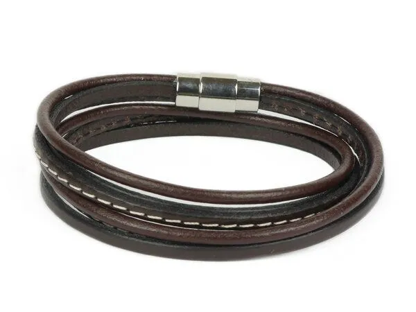Simaru Simaru Lederarmband für Herren & Damen - braun - Pflanzliche Gerbung – Produktbild 2 von 3