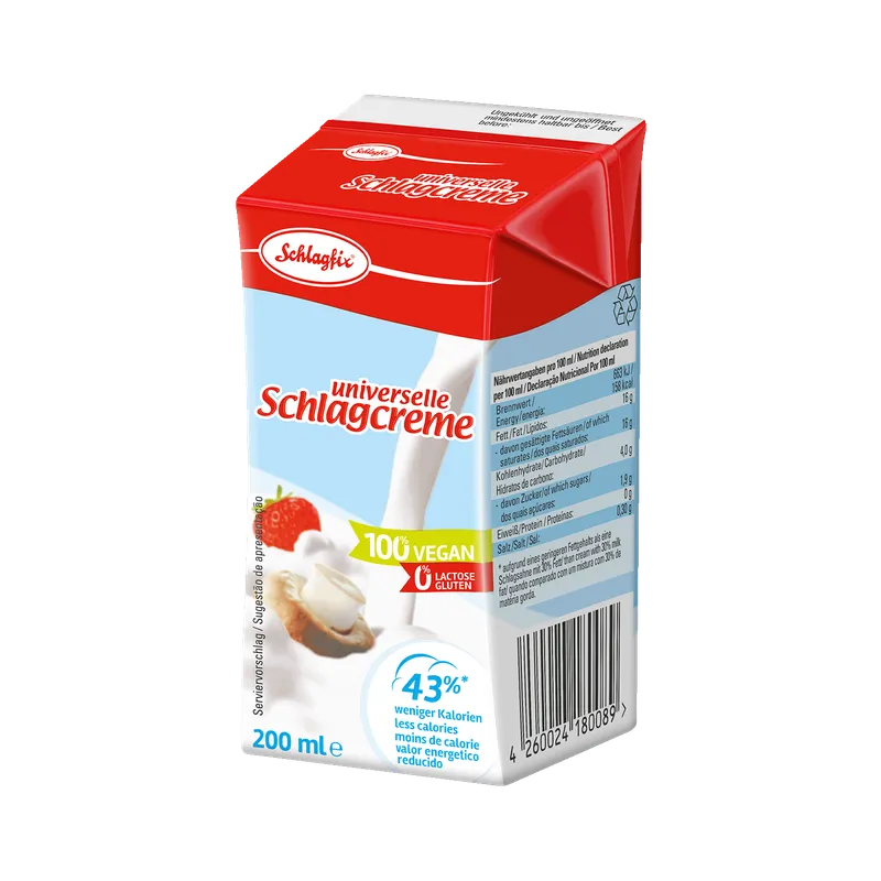 Schlagfix Universelle Schlagcreme im Tetrapack, 200ml – Produktbild 1 von 1
