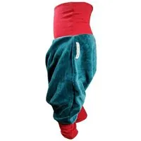 liebewicht Yogahose Pumphose liebewicht Bio Nicki petrol Bündchenfarbe nach Wahl – Produktbild 1 von 1