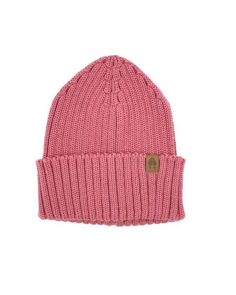 Kopyto Kopyto LUCHS – Gerippte Merino-Mütze aus 100 % RWS-Merinowolle, Rosig, – Produktbild 1 von 6