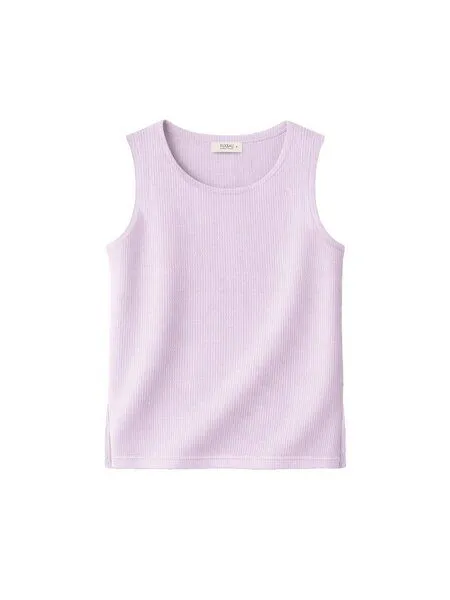 FUXBAU FUXBAU Frauen Fantasy Rib Top, Pastellrosa, – Produktbild 3 von 4