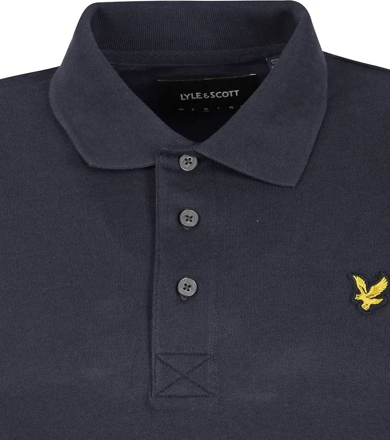 Lyle and Scott Lyle and Scott Poloshirt Navy - Größe M, Dunkelblau, – Produktbild 3 von 4