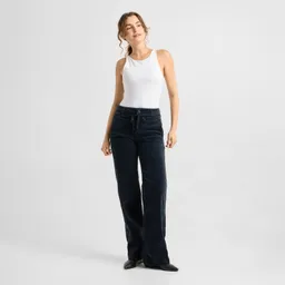 DAWN DEW Flared Corduroy - French Pocket - Dark Navy - Dark Navy / 31 / 32 – Produktbild 1 von 1