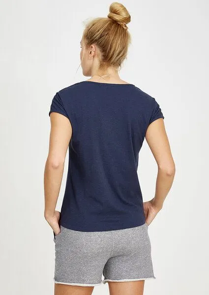 recolution recolution T-Shirt #ANCHOR navy blau – Produktbild 3 von 3