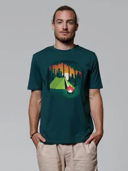 watapparel watapparel T-Shirt Unisex Zelten, Glazed green, – Produktbild 2 von 3