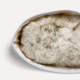 Slāf Slāf Hanf Kopfkissen 80x80 BIO, Kissen mit kbA Steppbezug – Produktbild 1 von 1