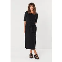 SKFK SKFK Kleid - ANI schwarz mit Bindedetail – Produktbild 1 von 1