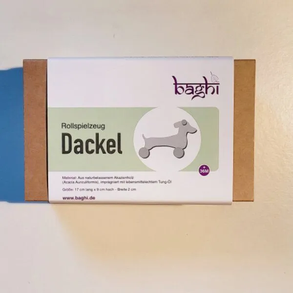 BAGHI BAGHI Rollspielzeug aus upcycling Akazienholz – Produktbild 7 von 7