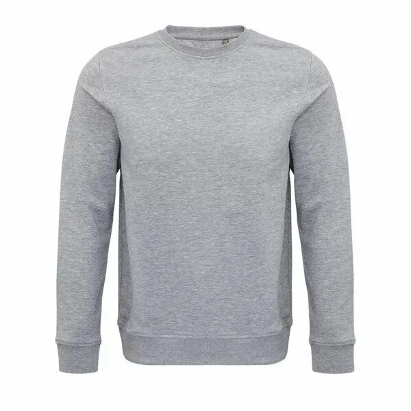 Sol's Sol's Unisex Comet Sweatshirt XS - 4XL in 8 verschiedenen Farben Damen Herren Pullover, Grey melange, – Produktbild 1 von 4