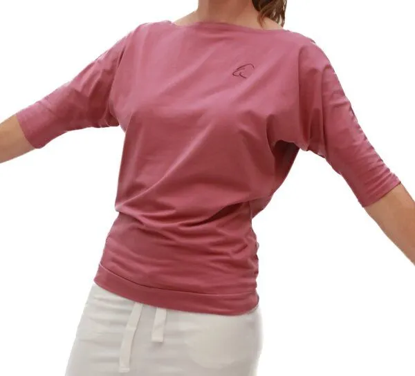 ESPARTO ESPARTO Halbarmshirt Sadaa, Mangogelb, – Produktbild 2 von 3
