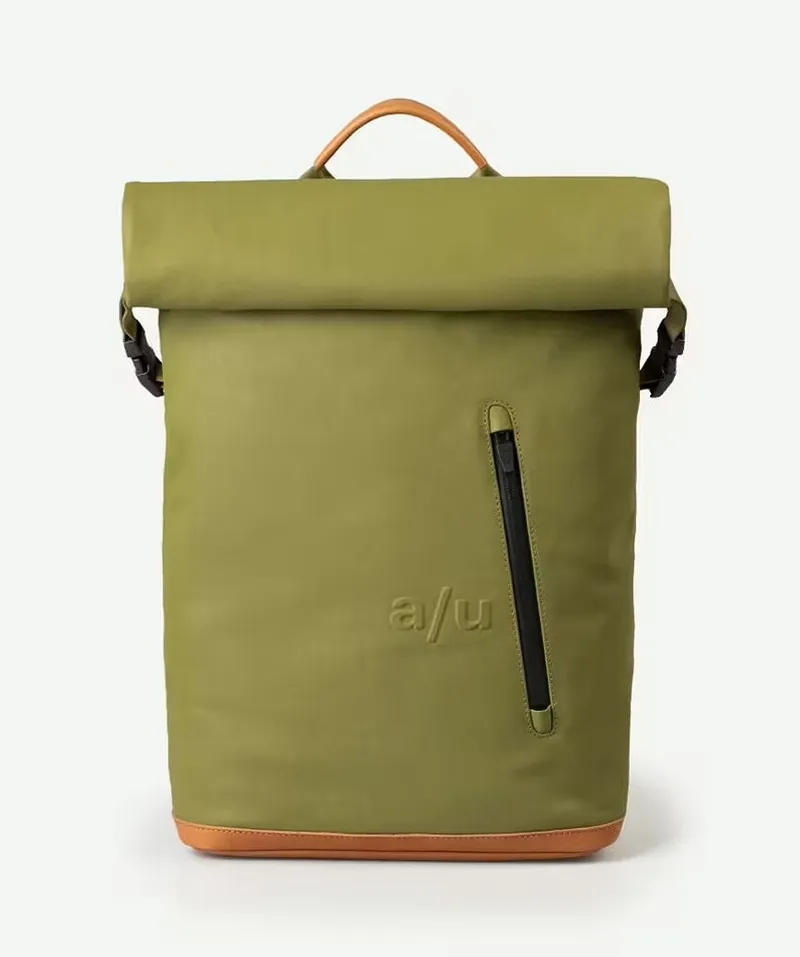 aunts & uncles aunts & uncles Japan Tokio Rolltop Rucksack mit 13" Notebookfach Marshland, Green, – Produktbild 1 von 1