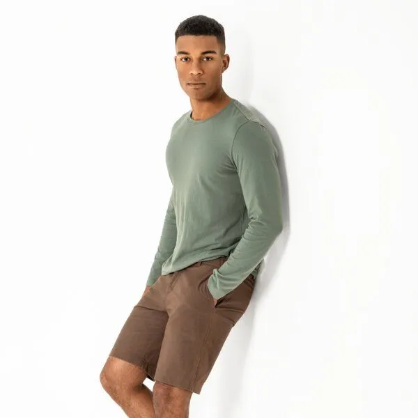 Living Crafts Living Crafts Langarm-Shirt - TERIK, Pine (grün), – Produktbild 1 von 4